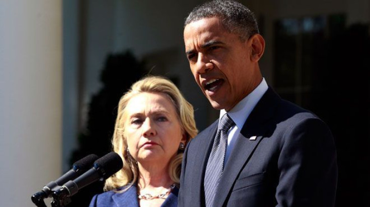 Barack Obama and Hillary Clinton