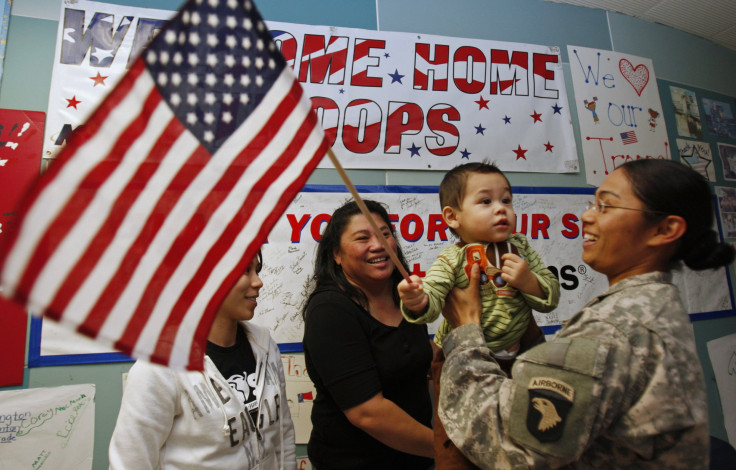 Female Troops Home