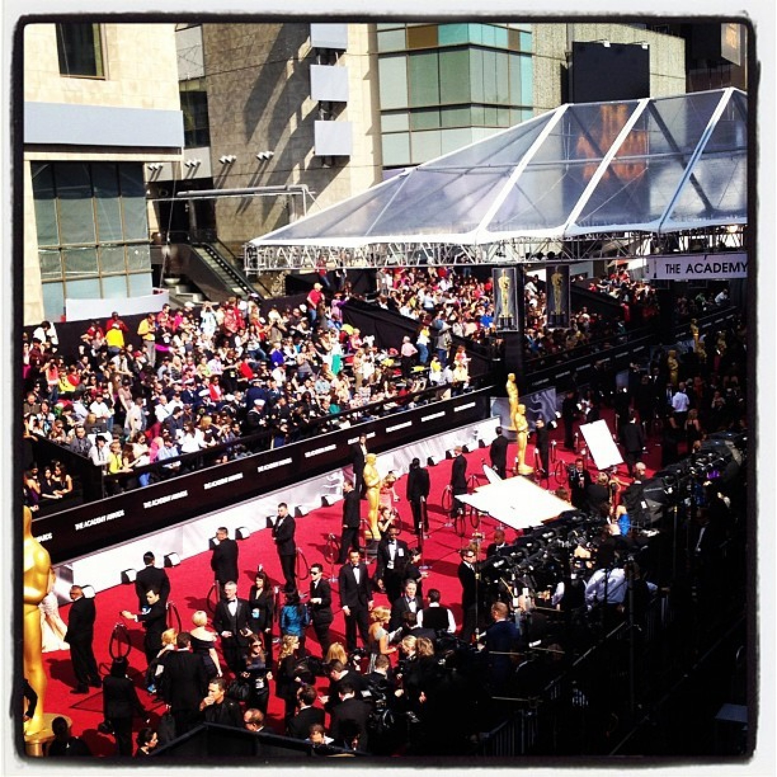Oscars 2012 Red Carpet 