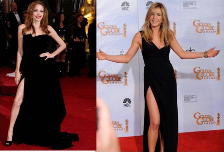 Angelina Jolie and Jennifer Aniston