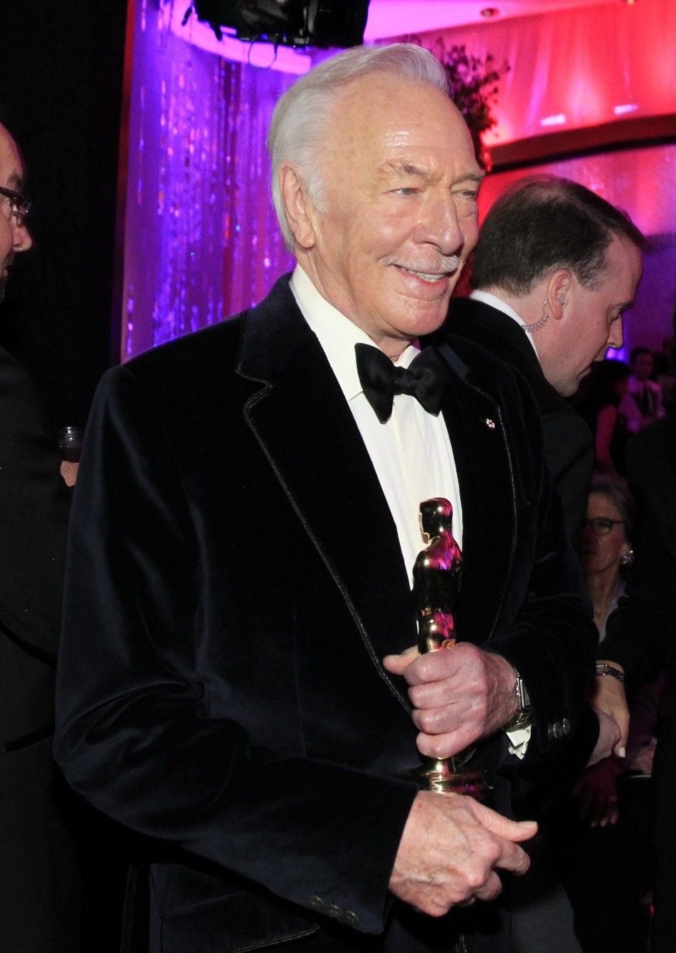 Plummer, winner of best supporting actor award for his role in quotBeginnersquot, arrives at Governors Ball in Hollywood
