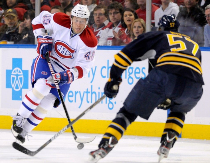 Andrei Kostitsyn is exchanging les blue, blanc et rouge for the highlighter yellow of the Nashville Predators.