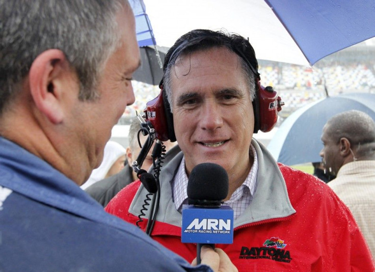 Mitt Romney Tries to Relate to NASCAR Fans: My Friends Own Teams