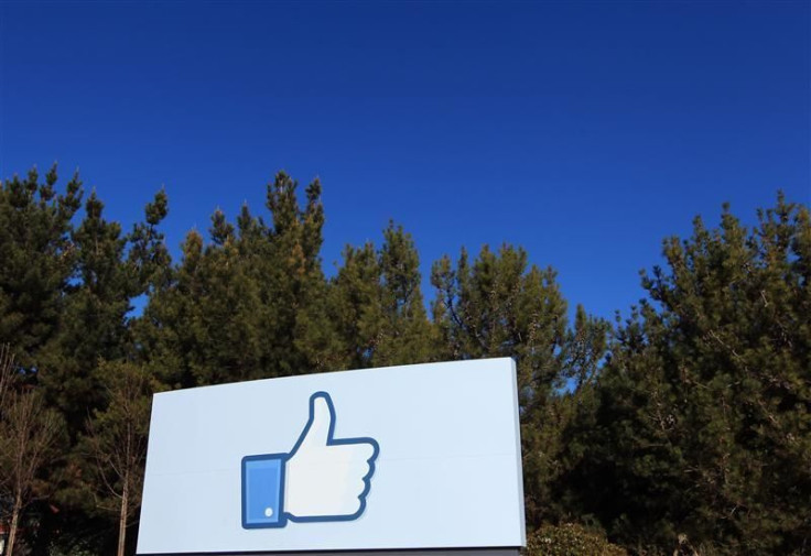 A giant &quot;like&quot; icon made popular by Facebook is seen at the company&#039;s new headquarters in Menlo Park