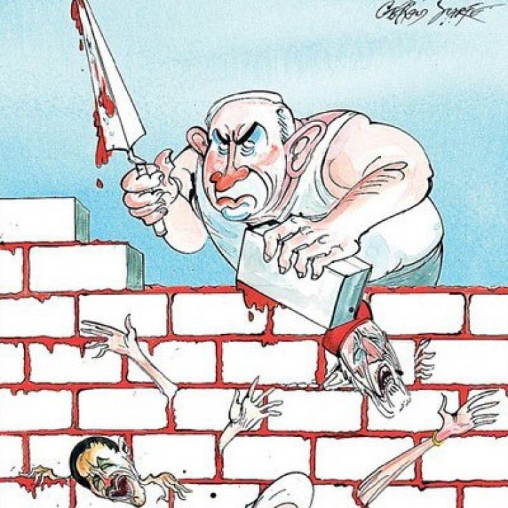 Scarfe Cartoon In The Sunday Times
