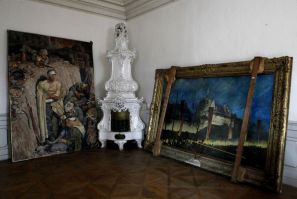 Paintings from Adolf Hitler&#039;s private art collection rest at the Doksany Monastery near Prague