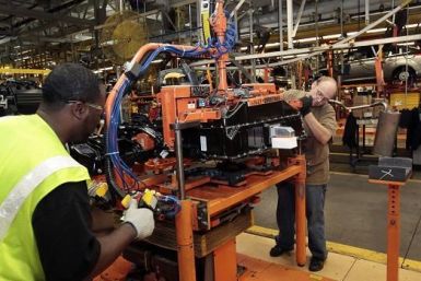 Manufacturing At A Ford Plant