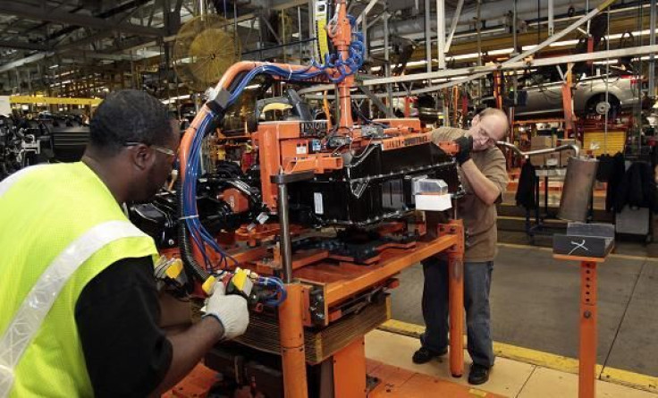 Manufacturing At A Ford Plant