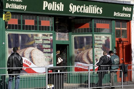 Polish shop in England