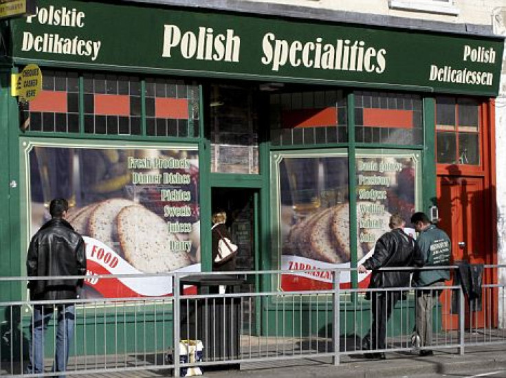 Polish shop in England