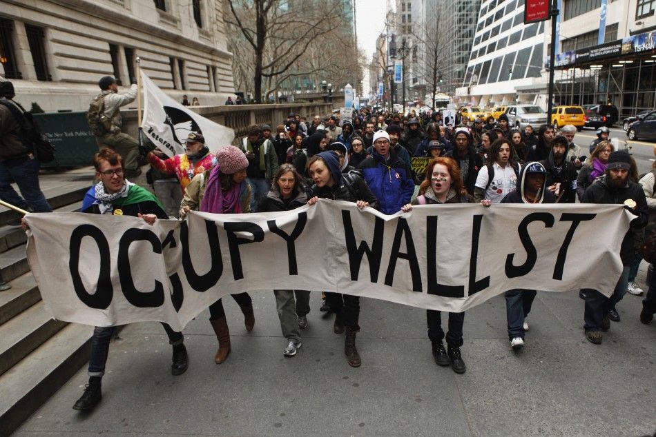 Occupy Wall Street Roars Back: Ten Arrests at NYC Protests Today | IBTimes