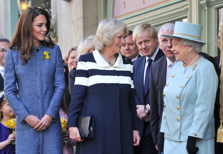 Kate Middleton, Camilla, Duchess of Cornwall, Queen Elizabeth