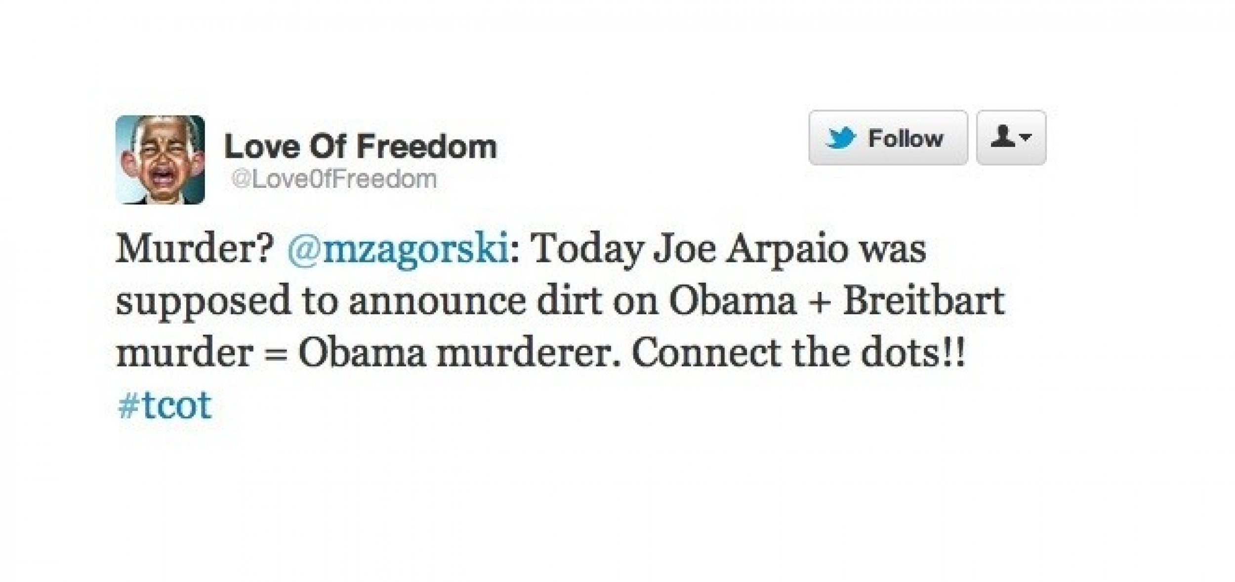 Obama Breitbart Conspiracy