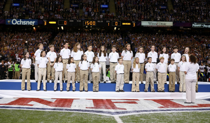 Super Bowl XLVII-Feb. 3, 2013-Sandy Hook Elementary School Choir