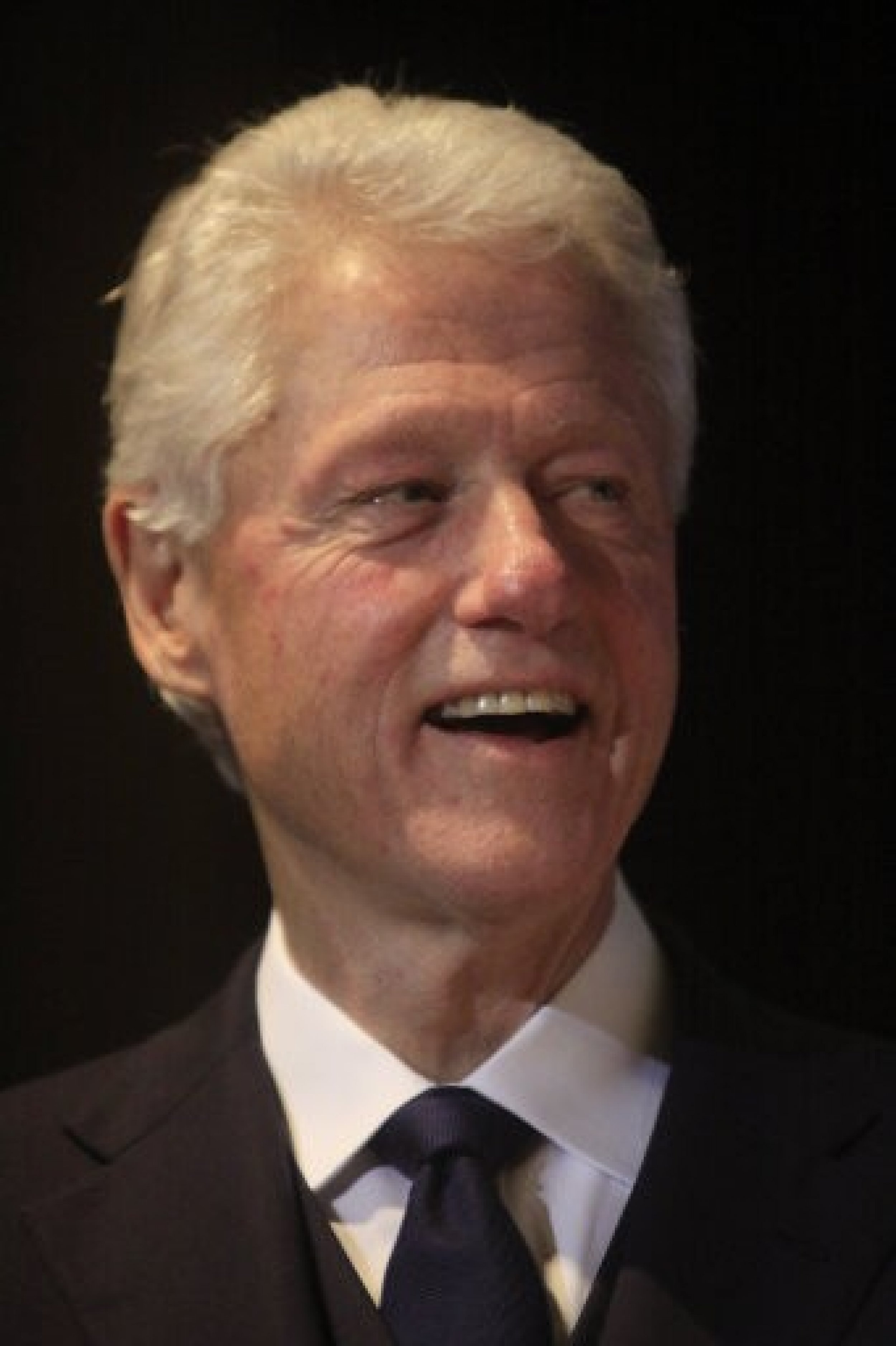 Former U.S. President Bill Clinton attends the annual ThisDay awards ceremony in Lagos, Nigeria, Monday, Feb. 13, 2012.