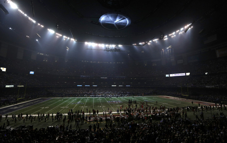 Superdome In Partial Darkness