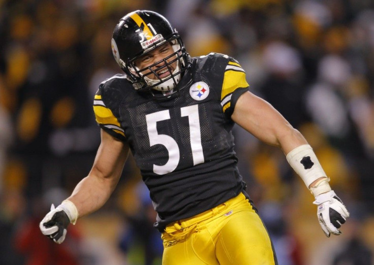 James Farrior who was a member of the Pittsburgh Steelers from 2002 until today.