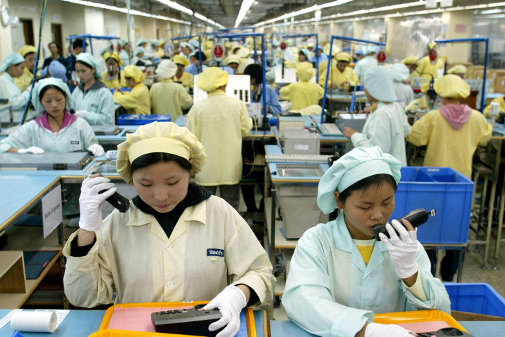 Chinese factory workers