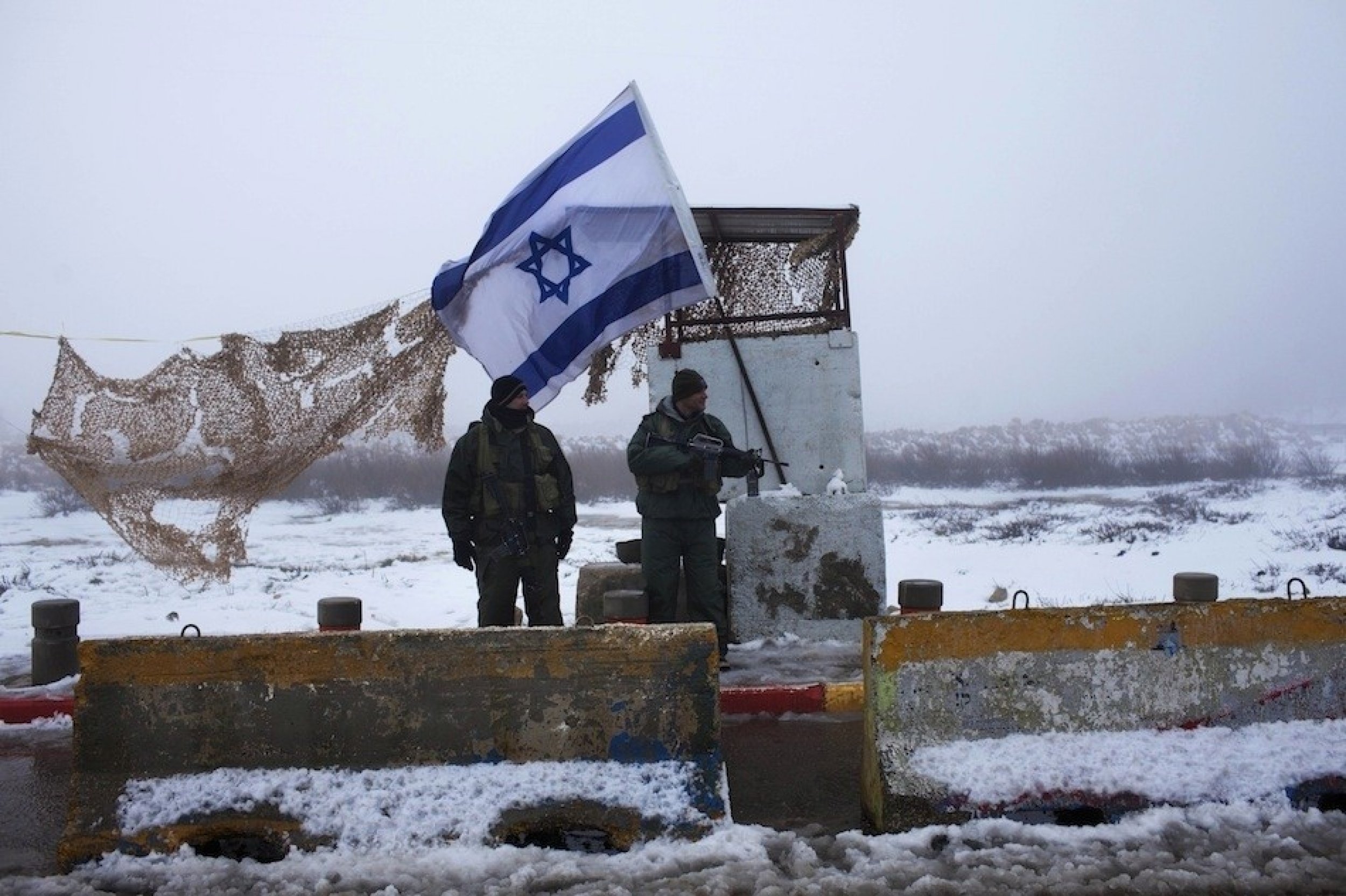 Snow In West Bank