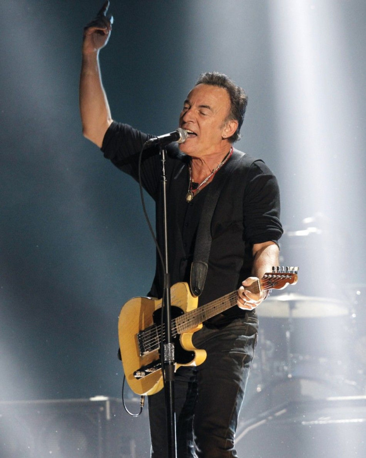 Bruce Springsteen rocks