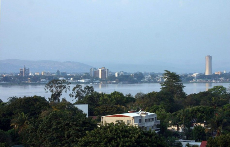 A view of Brazzaville, the capital of the Republic of Congo, as seen from Kinshasa, capital of the neighbouring Democratic Republic of Congo October 19, 2005.