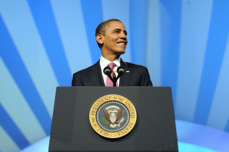 President Barack Obama Speaks At AIPAC Conference