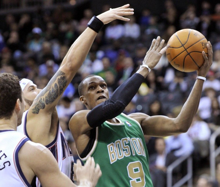 Rajon Rondo had his fourth triple-double of the season on Sunday, while Deron Williams set the Nets franchise record for points in a game.