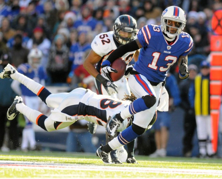 Stevie Johnson signed a 5-year $36 million extension with the Buffalo Bills Monday.
