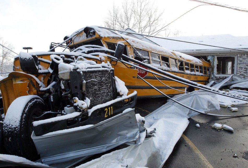 Snow After Tornado