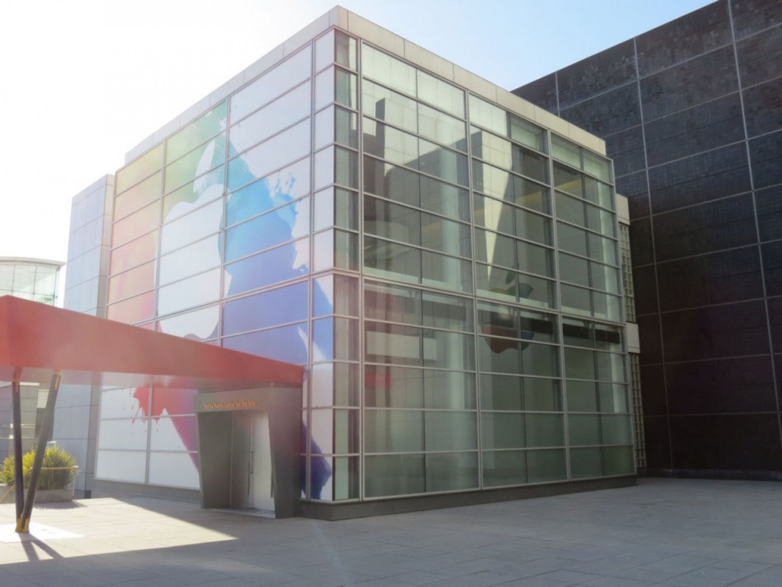 The facade of Yerba Buena Center for the Arts 