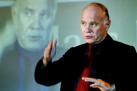 Marc Faber warns of a coming wealth destruction through a combination of deflation and inflation