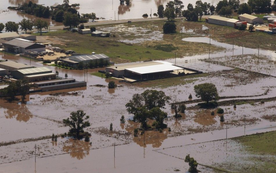 Aerial Views of Flooding in Australia