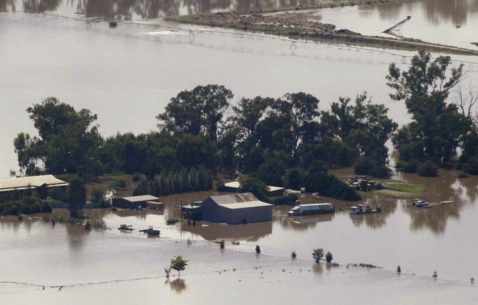 Aerial Views of Flooding in Australia