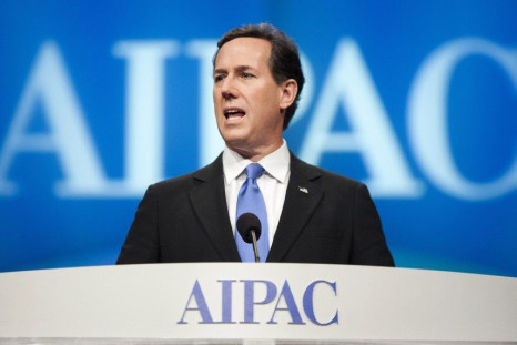 Santorum At AIPAC 2012: Iran Is &#039;Most Radical Regime In World&#039;