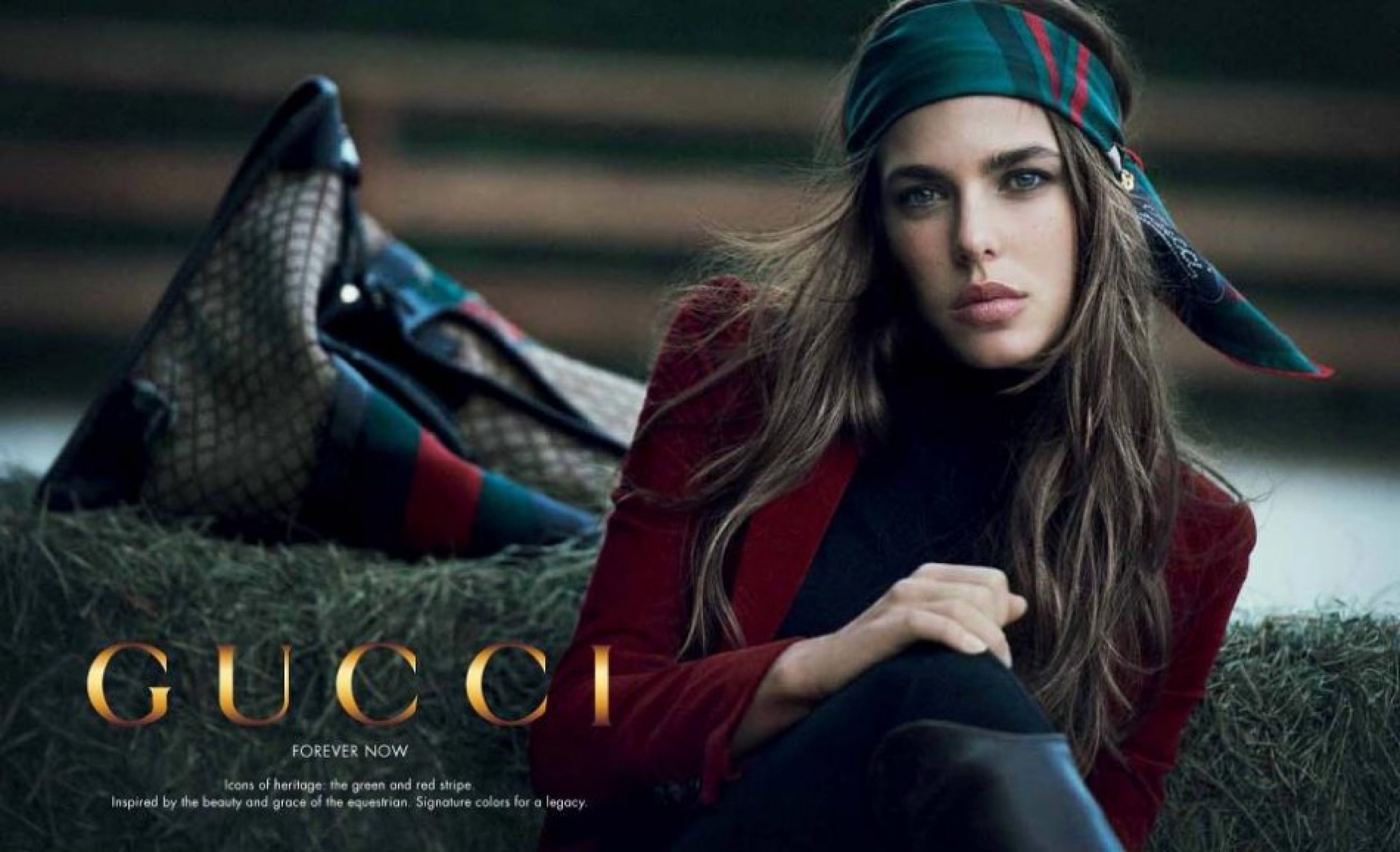 First Look Royal Princess Charlotte Casiraghis Forever Now Campaign for Gucci