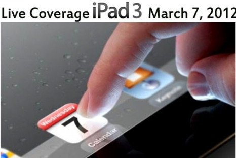 iPad 3 Live Coverage