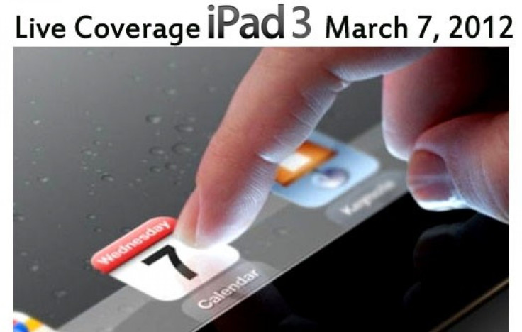 iPad 3 Live Coverage