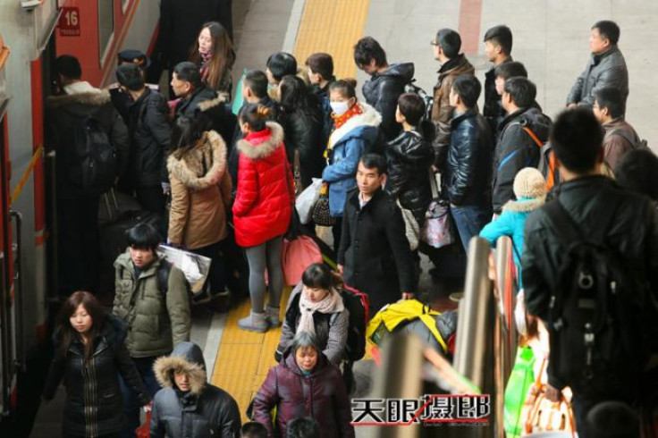 Chinese New Year Travelers