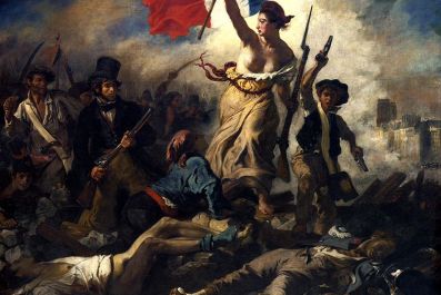 Delacroix's "Liberty Leading the People"
