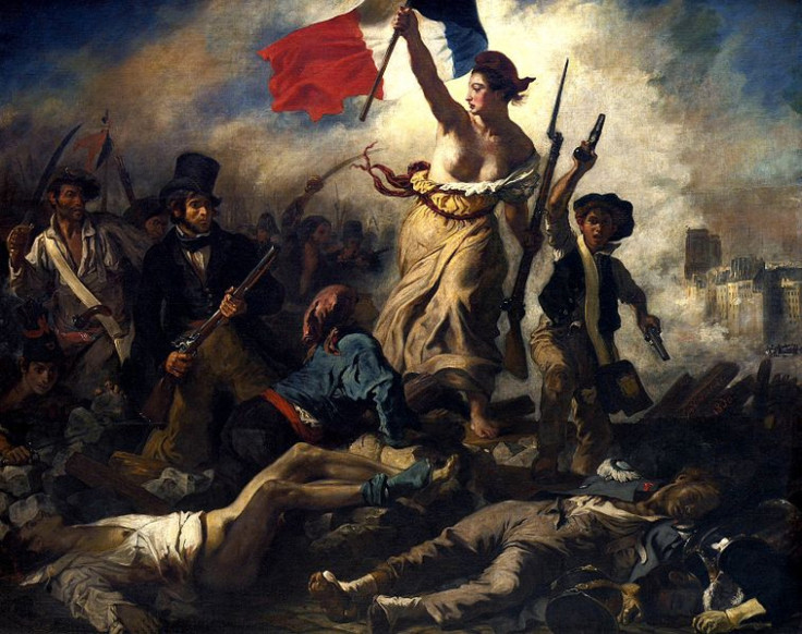 Delacroix's "Liberty Leading the People"