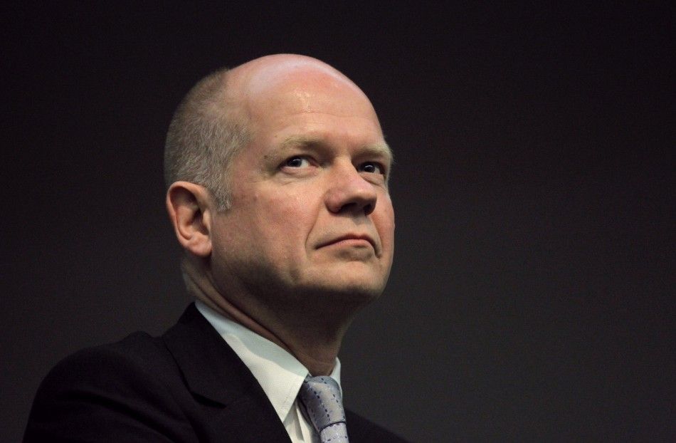 William Hague Quits As British Foreign Secretary In Cabinet Reshuffle   William Hague 