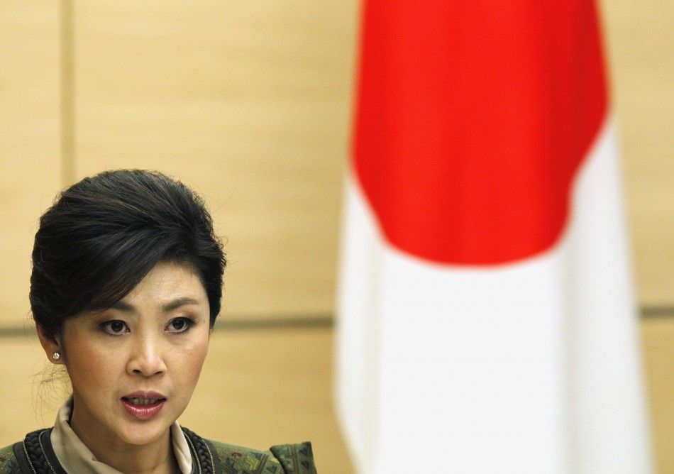 Prime Minister Yingluck Shinawatra Thailand