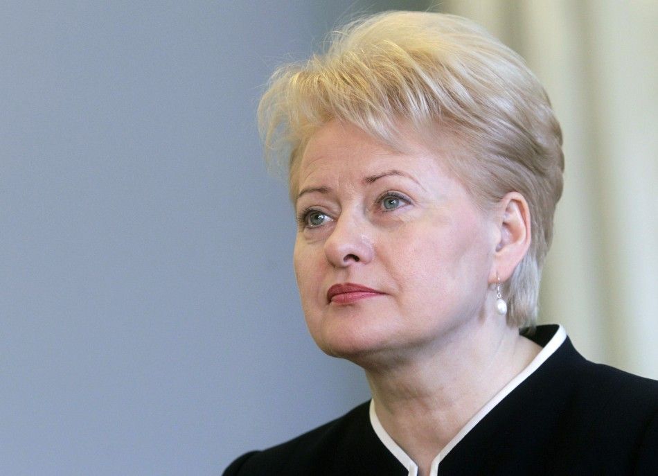 President Dalia Grybauskaite Lithuania