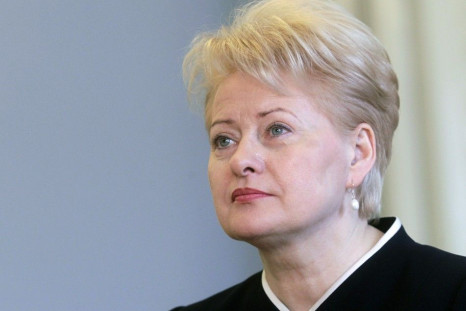 President Dalia Grybauskaite (Lithuania)