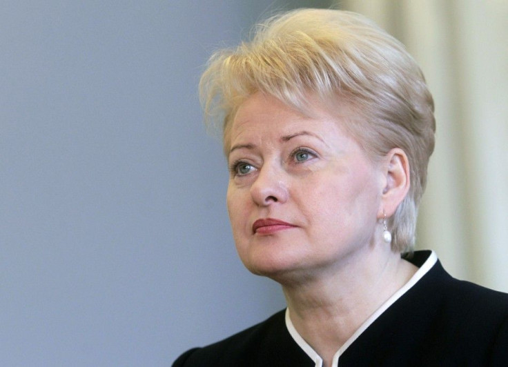 President Dalia Grybauskaite (Lithuania)
