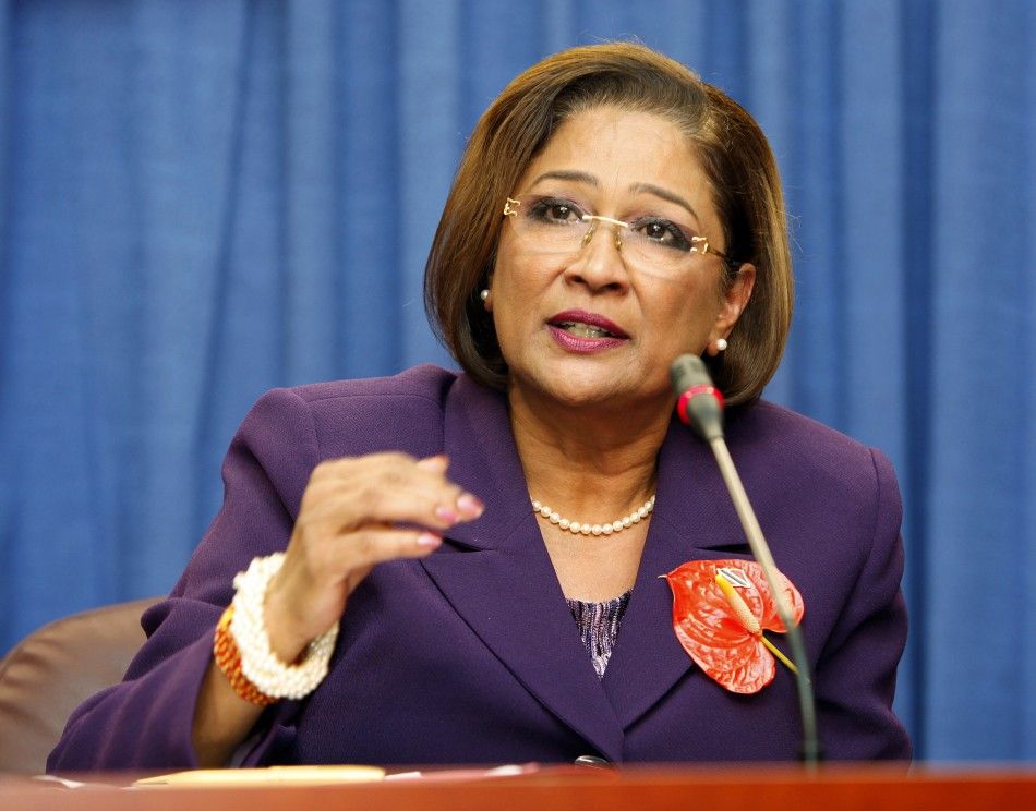 Prime Minister Kamla Persad-Bissessar Trinidad and Tobago