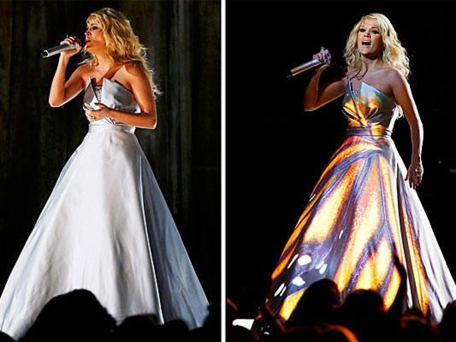 Carrie Underwood Grammys Dress Highlights Fusion Of Fashion And