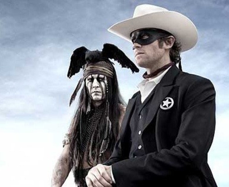 On Thursday, Hollywood producer Jerry Bruckheimer tweeted out the first photo from the set of his new movie, &quot;The Lone Ranger.&quot; The photo reveals Armie Hammer and Johnny Depp as the famous Western crime-fighting duo, The Lone Ranger and Tonto.