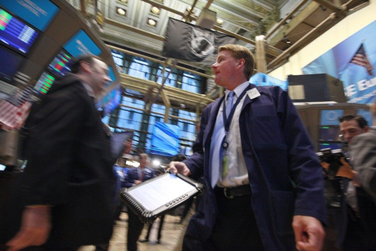 Traders on the New York Stock Exchange floor