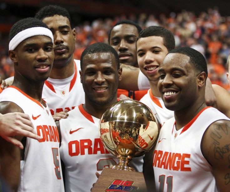 Syracuse won the Big East Regular Season Title this year with just one loss in the conference.